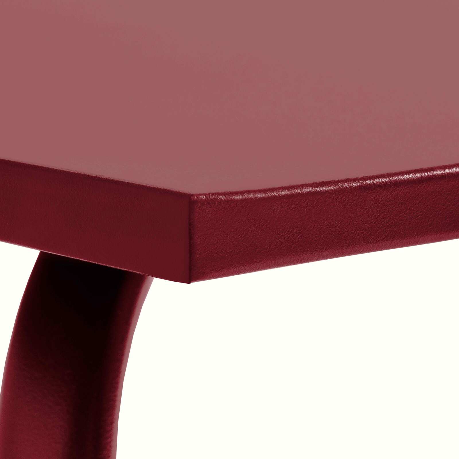 Table de restaurant carré en métal 4 personnes 70x70 cm