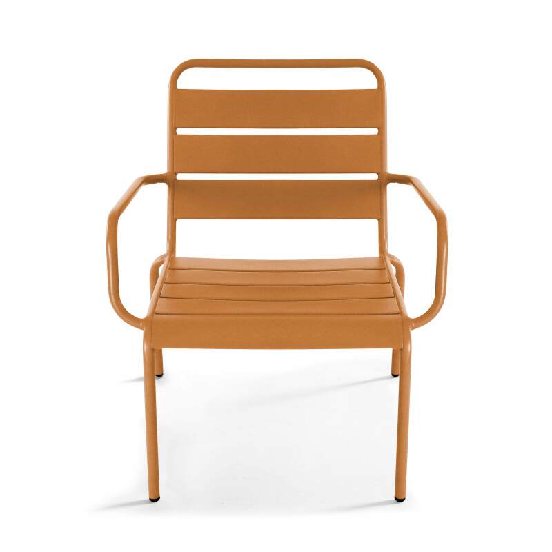 Fauteuil de terrasse bas en métal (2/5)