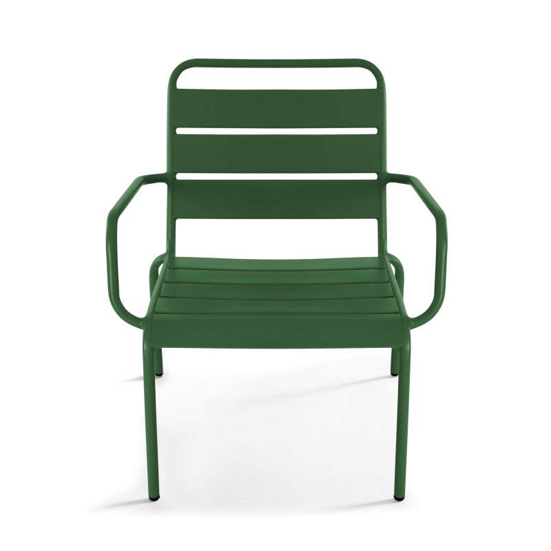 Fauteuil de terrasse bas en métal (2/5)