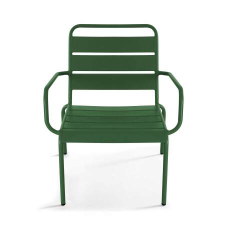 Fauteuil de terrasse bas en métal (2/5)
