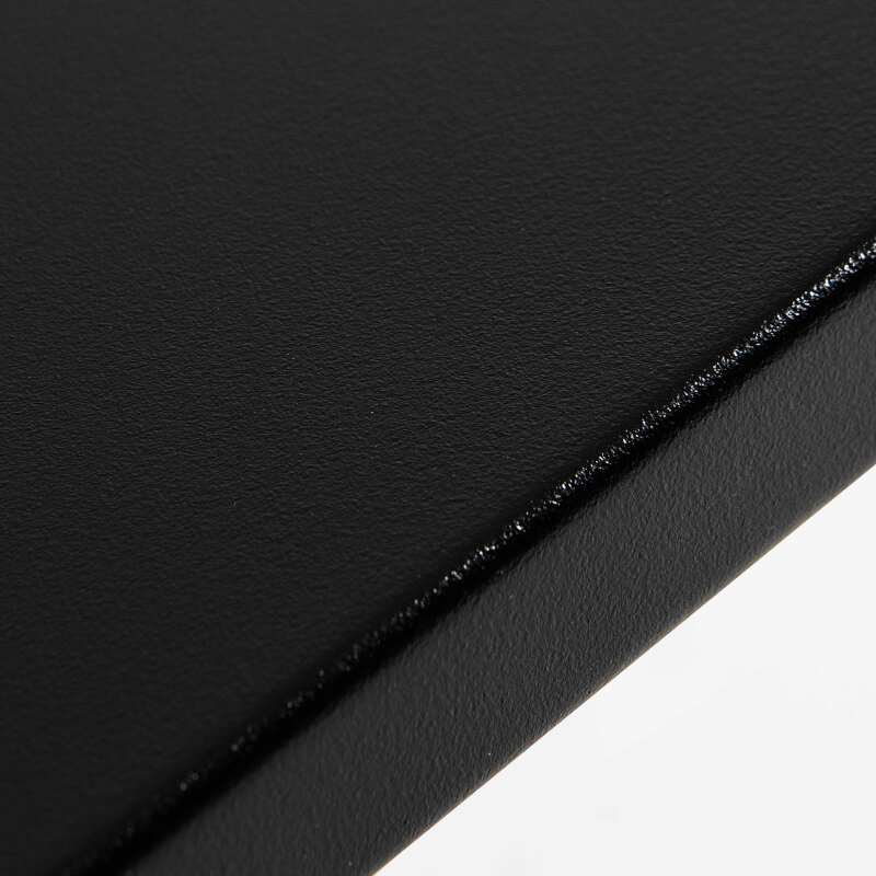 Table de terrasse bistrot carrée en métal 70x70 cm et 2 chaises (3/8)