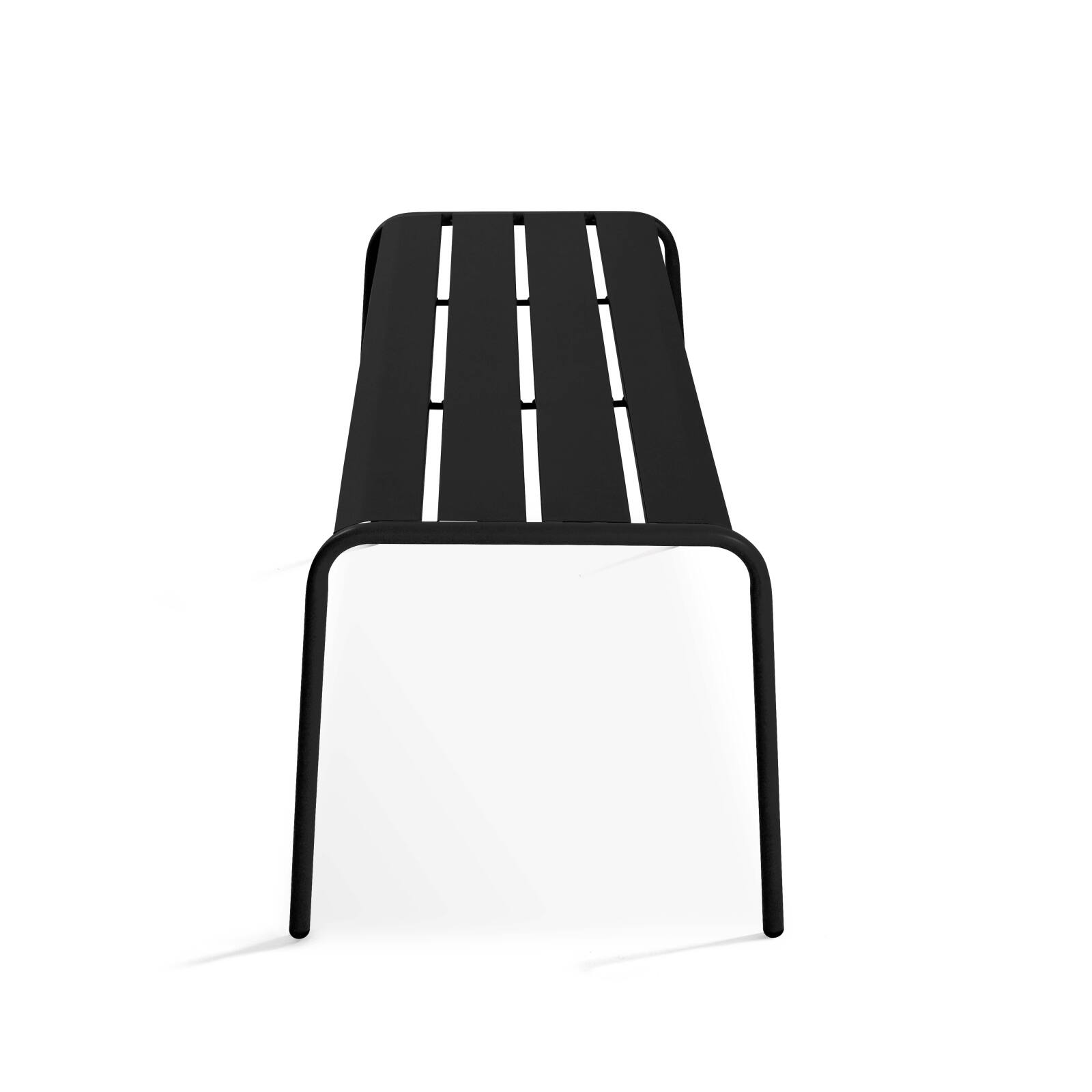 Banquette d'extérieur en métal