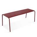 Banquette d'extérieur en métal