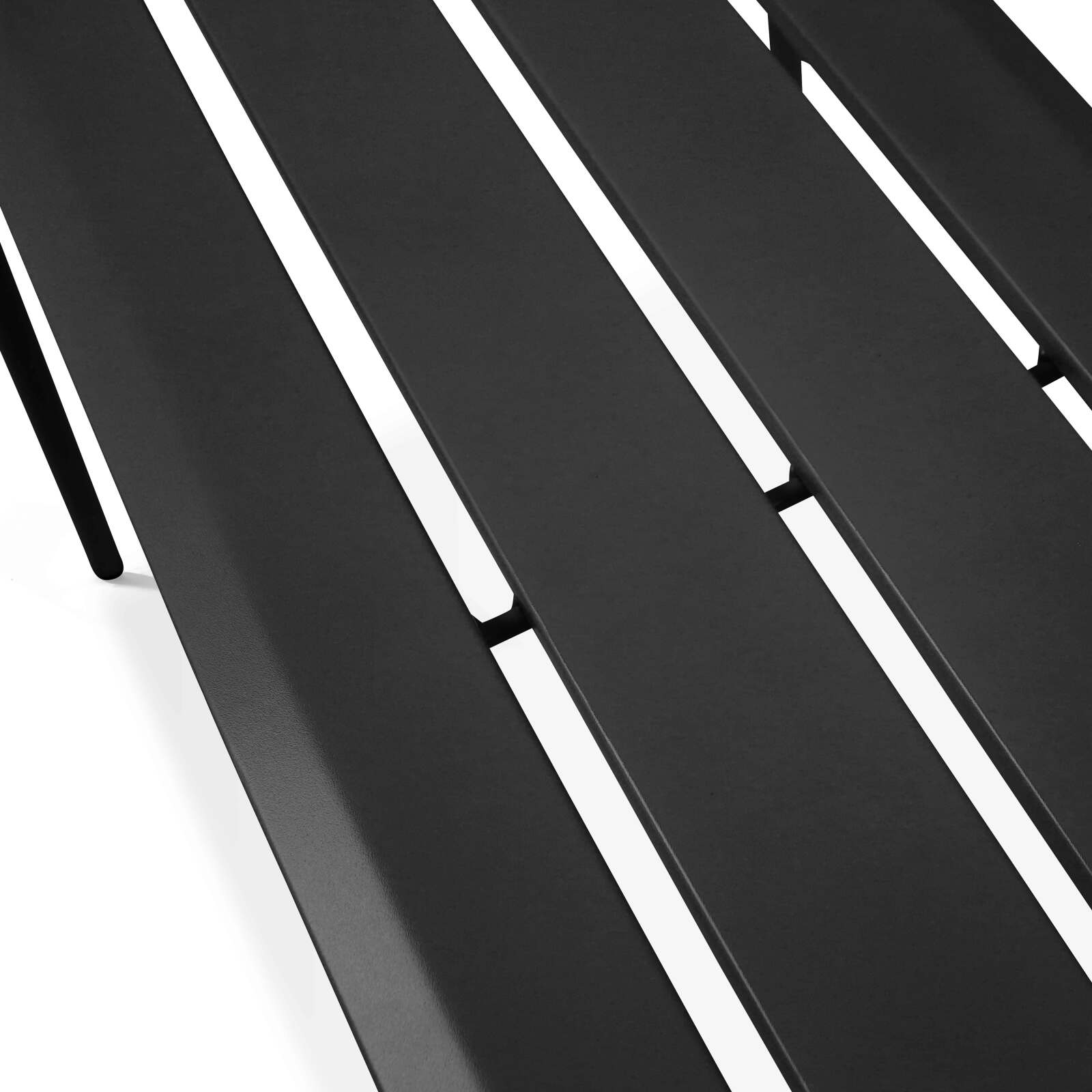 Banquette d'extérieur en métal