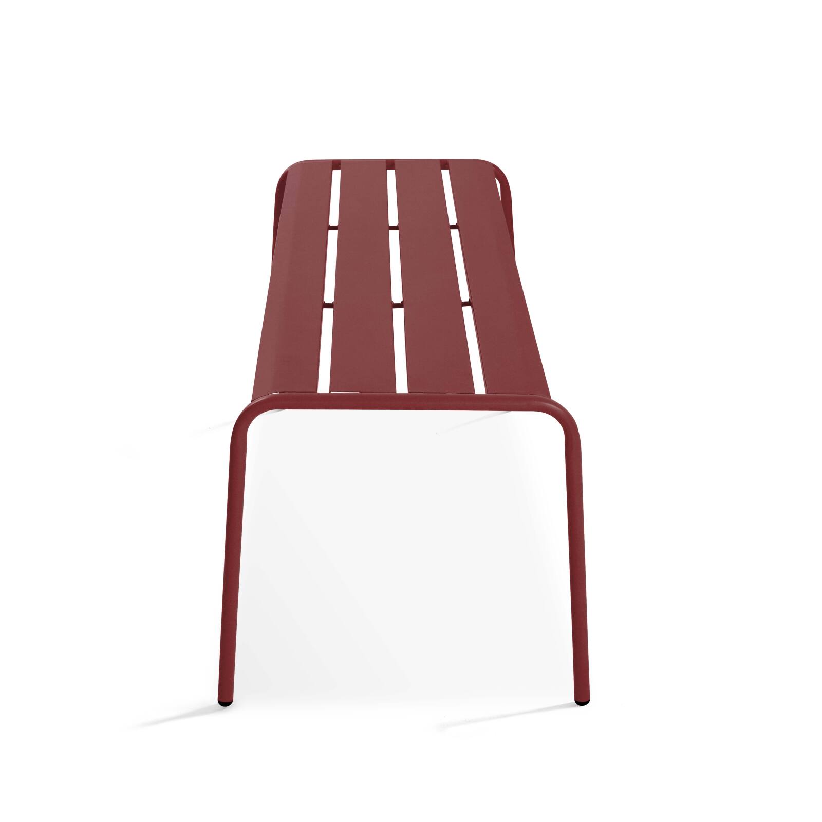 Banquette d'extérieur en métal
