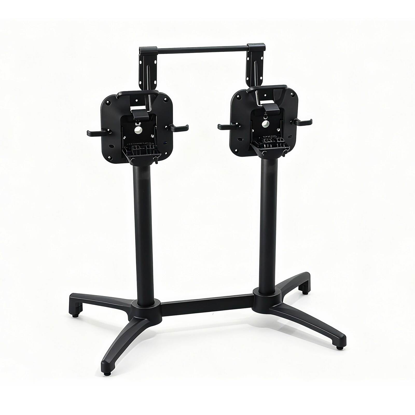 Pied de table de restaurant métal double 72 cm