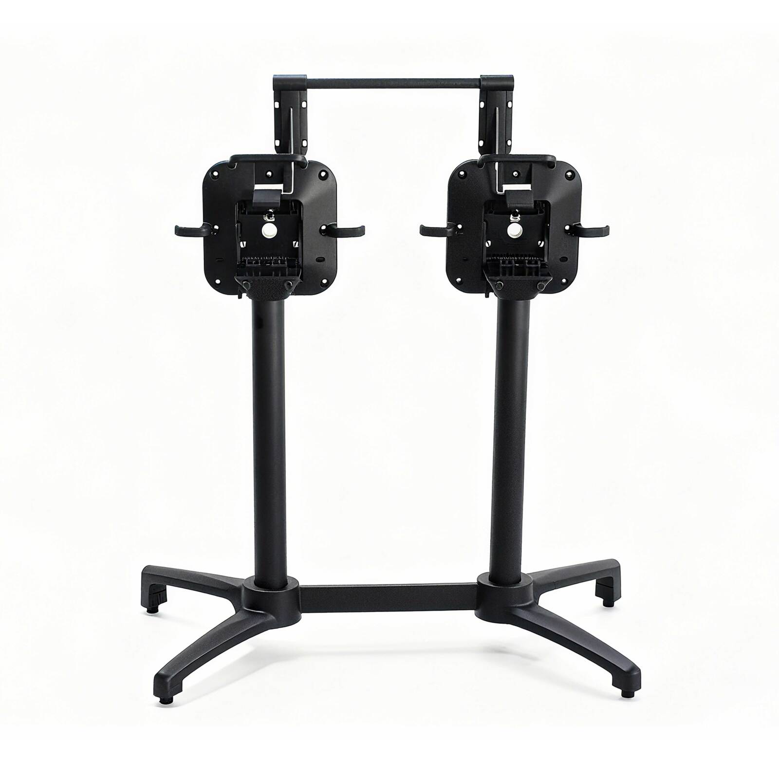 Pied de table de restaurant métal double 72 cm