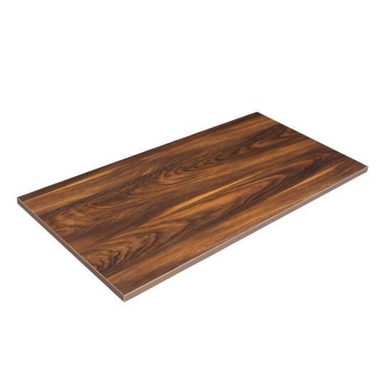 Plateau de table en aggloméré 120x60 cm avec revêtement mélaminé | Mobeventpro