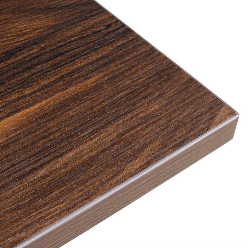 Plateau de table en aggloméré 120x60 cm avec revêtement mélaminé (3/4)