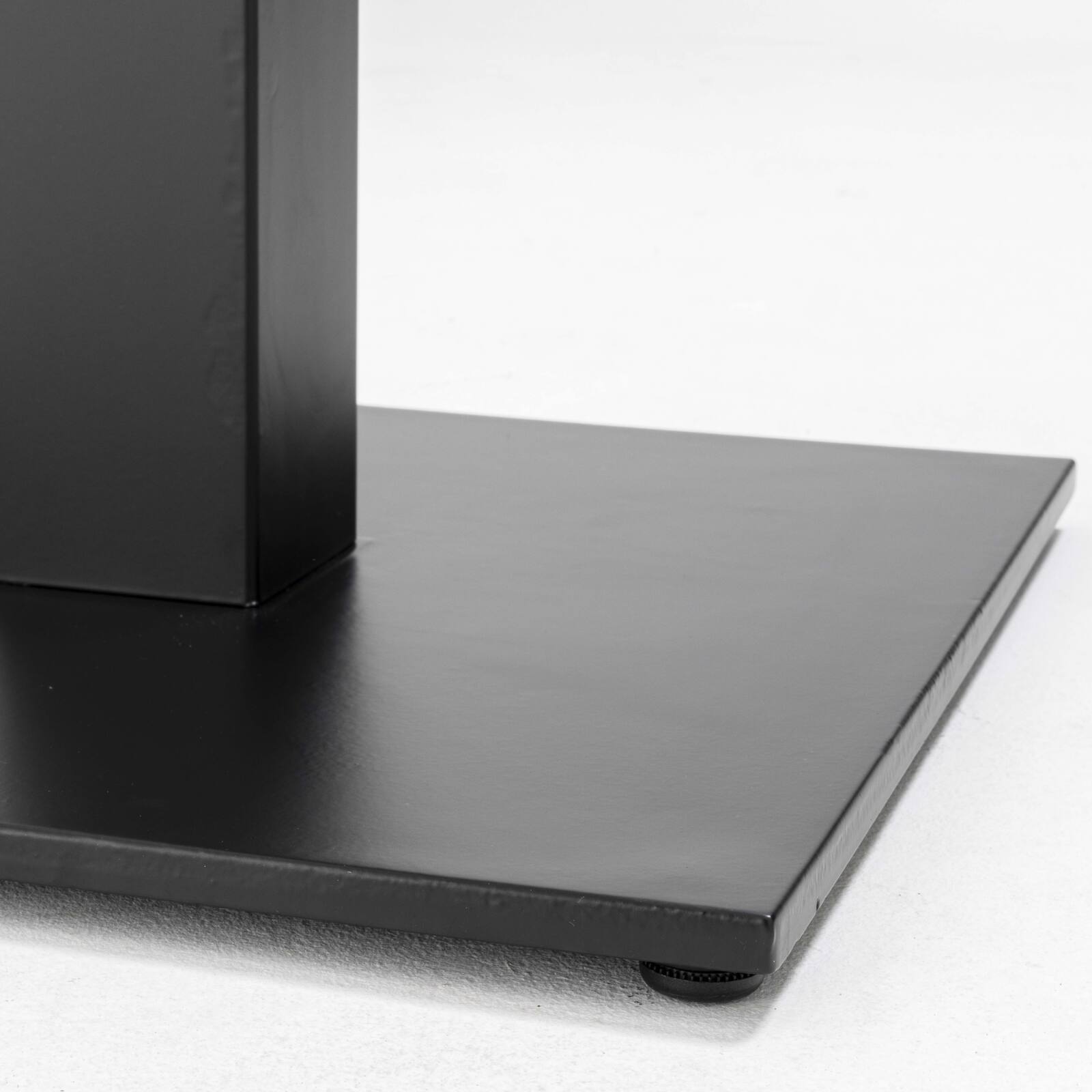 Pied de table de restaurant métal double 72 cm