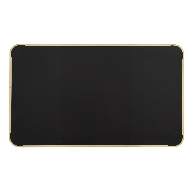 Plateau de table en stratifié 120x60 cm avec bords en aluminium