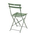 Chaises bistrot en métal pliantes - Lot de 2