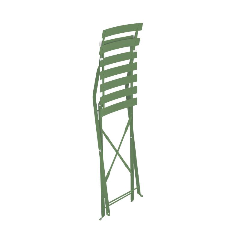 Chaises bistrot en métal pliantes - Lot de 2 (3/5)