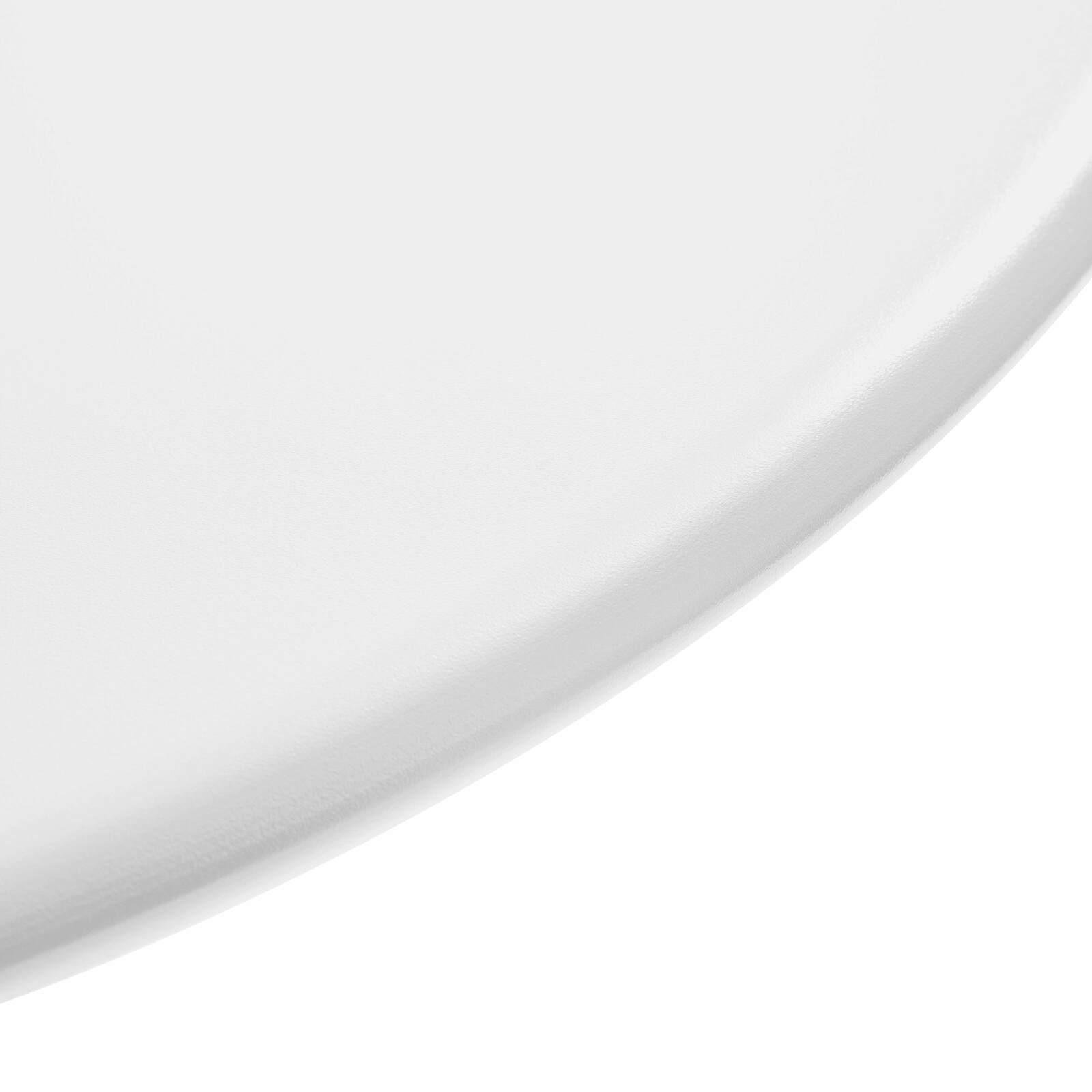 Table de terrasse bistrot ronde inclinable en métal Ø70 cm et 2 chaises