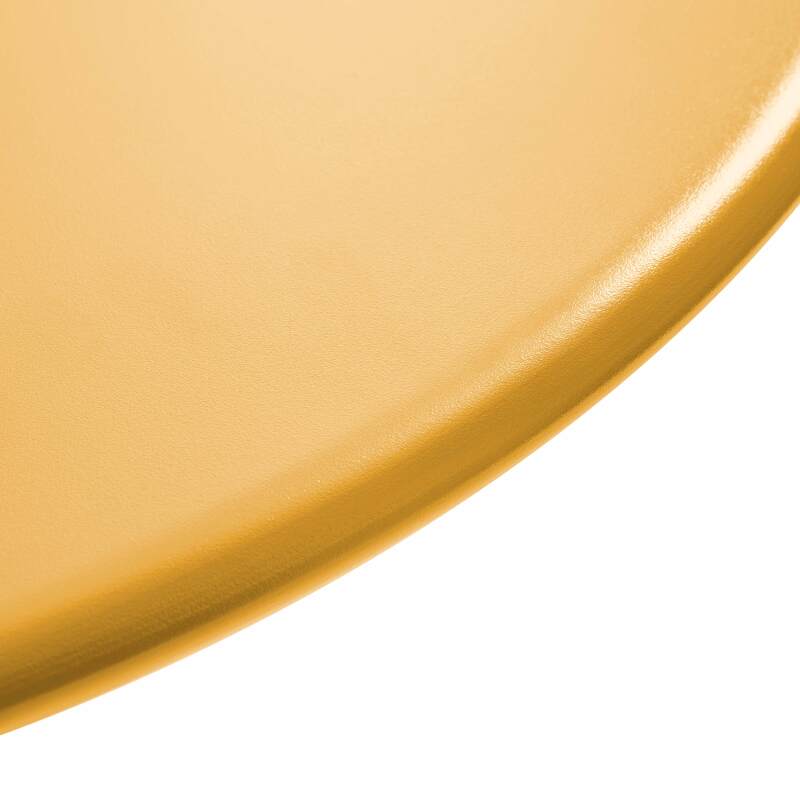 Table de terrasse bistrot ronde inclinable en métal Ø70 cm et 2 chaises (3/8)