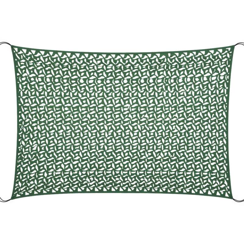 Voile d'ombrage camouflage réversible 3x4m