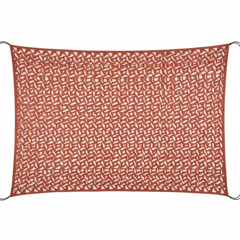 Voile d'ombrage camouflage réversible 3x4m