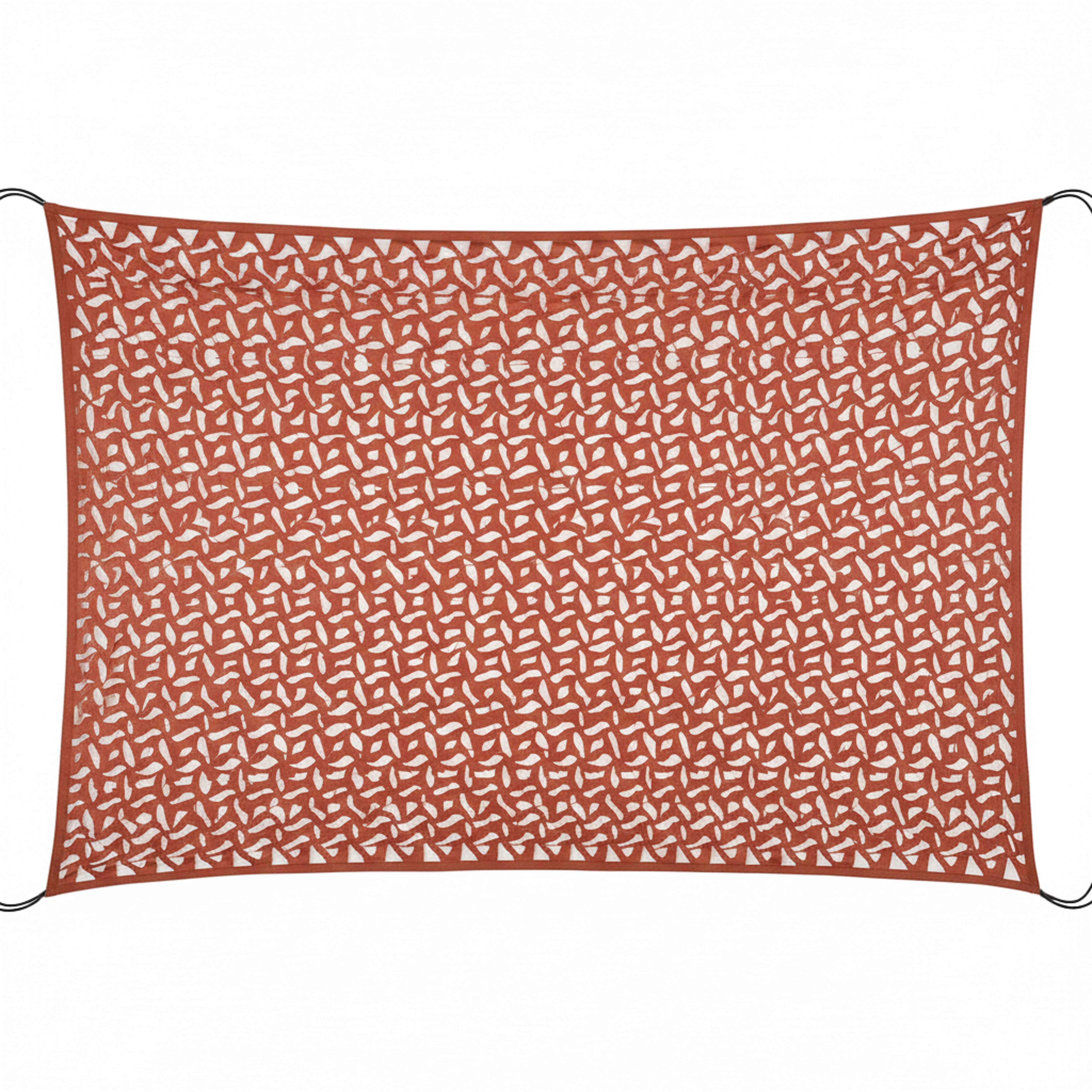 Voile d'ombrage camouflage réversible 3x4m