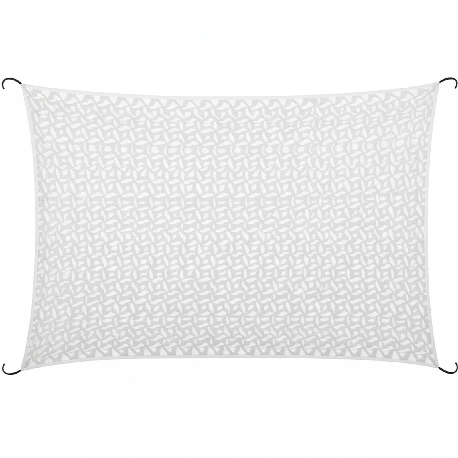 Voile d'ombrage camouflage réversible 3x4m