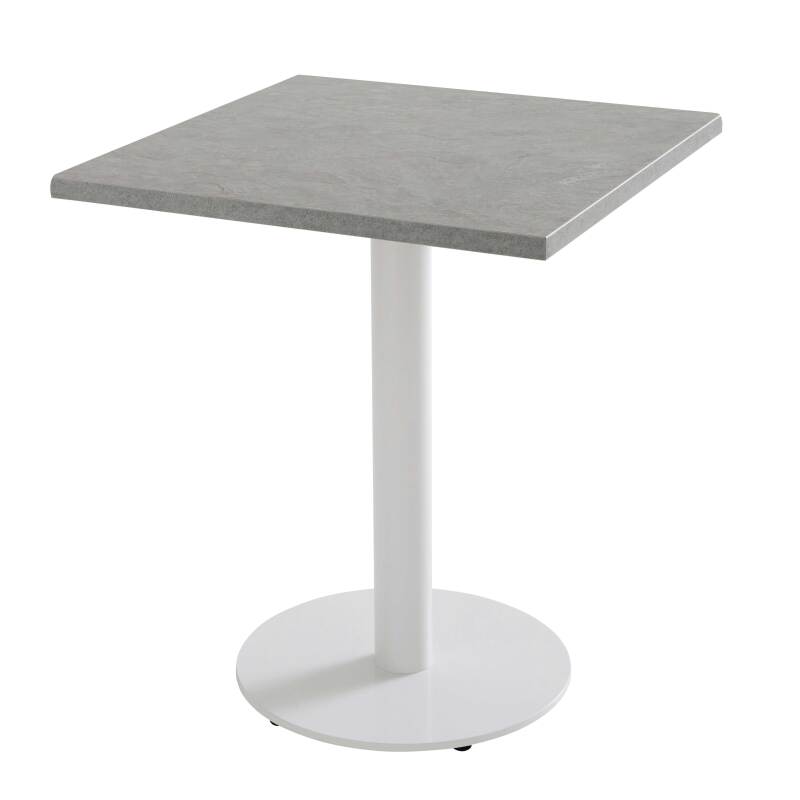 Plateau de table carré stratifié moulé 60 x 60 cm (4/5)