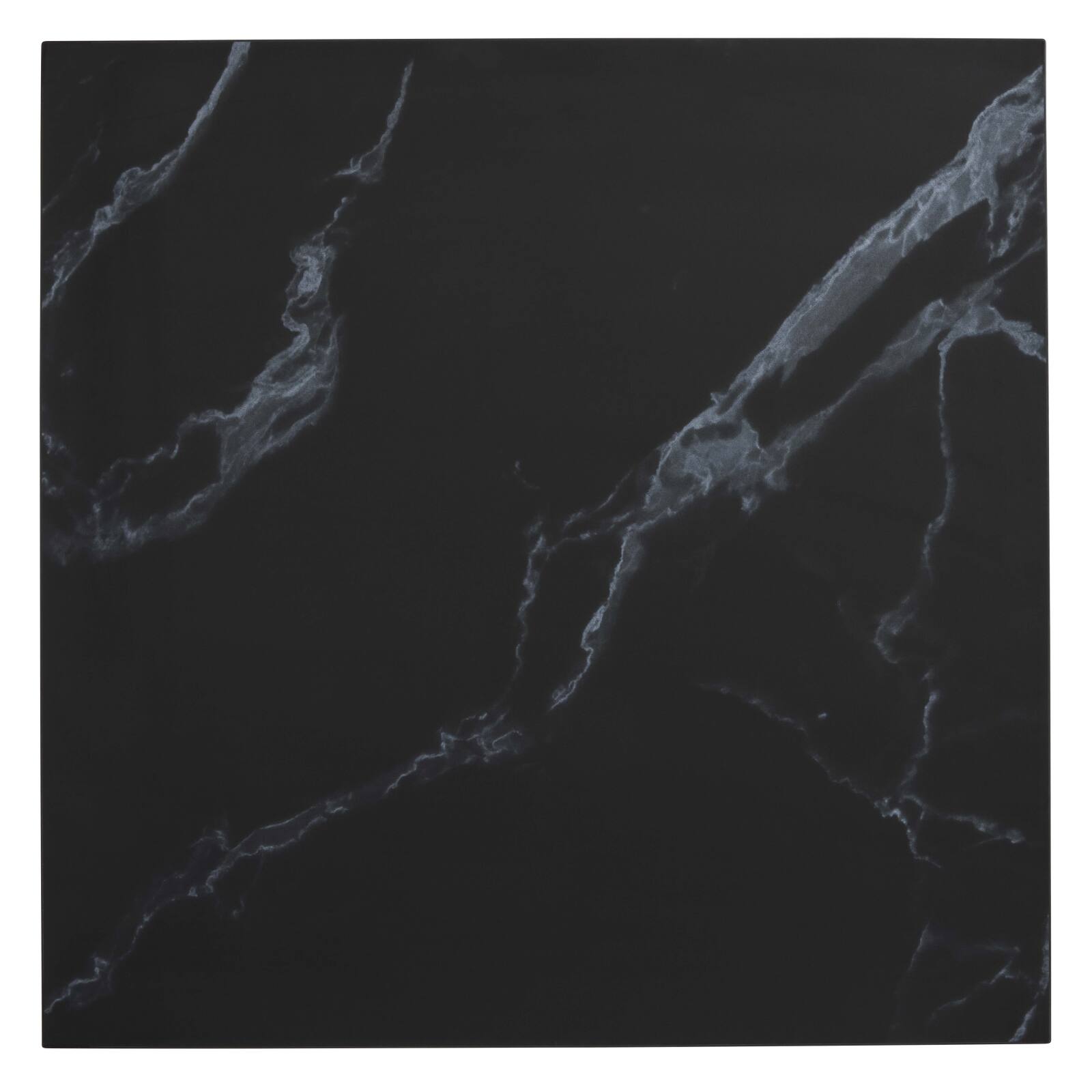 Plateau de table carré stratifié moulé 60 x 60 cm