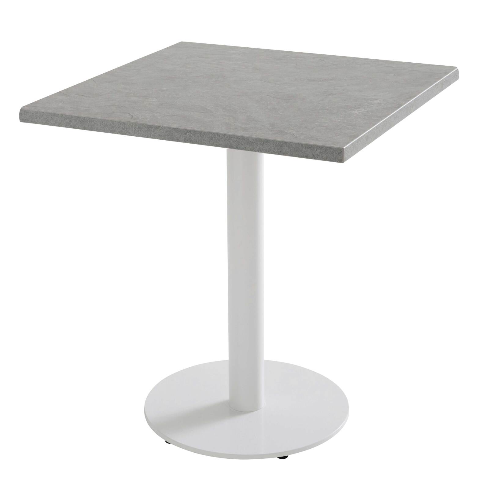 Plateau de table carré stratifié moulé en bois 70 x 70 cm