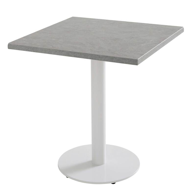 Plateau de table carré stratifié moulé en bois 70 x 70 cm (3/5)