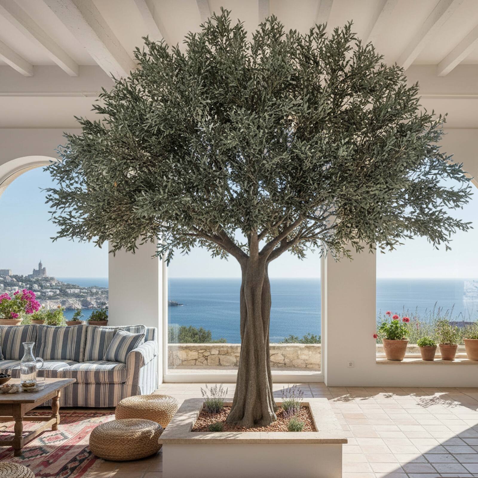 Olivier artificiel hauteur 360 cm