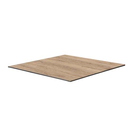 Plateau de table carré 60 x 60 cm HPL finition FA satin | Mobeventpro