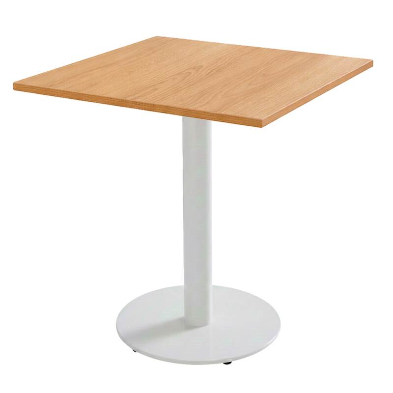 Plateau de table carré stratifié moulé en bois 70 x 70 cm (5/6)