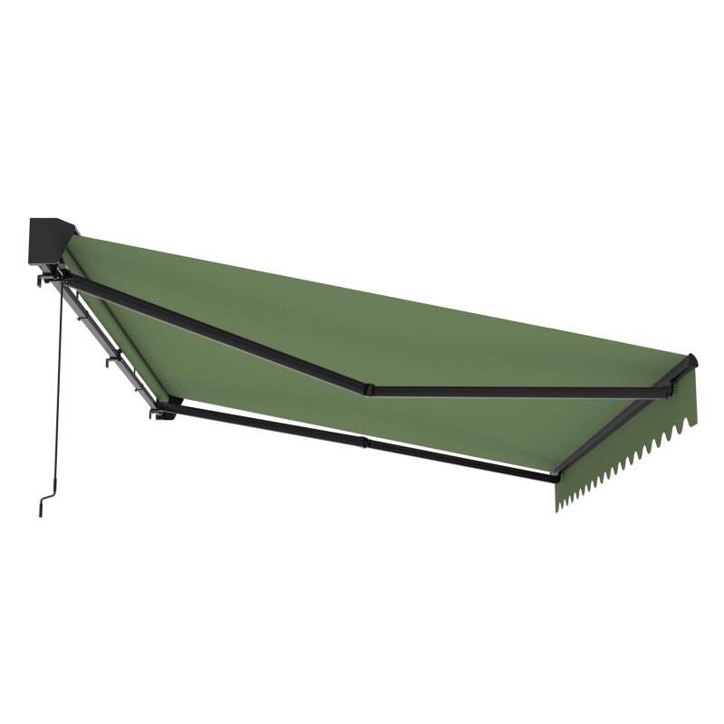 Store banne professionnel manuel avec coffre semi-intégral 3x2,50 m (3/7)