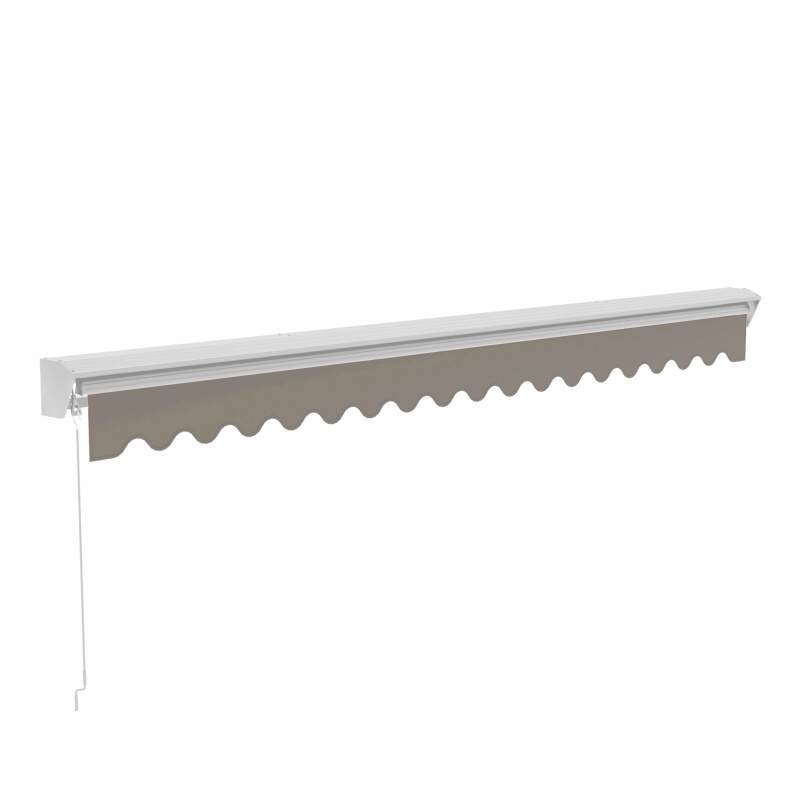Store banne professionnel manuel avec coffre semi-intégral 3x2,50 m (4/7)