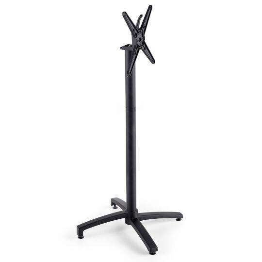 Pied avec système inclinable 108 cm en aluminium | Mobeventpro
