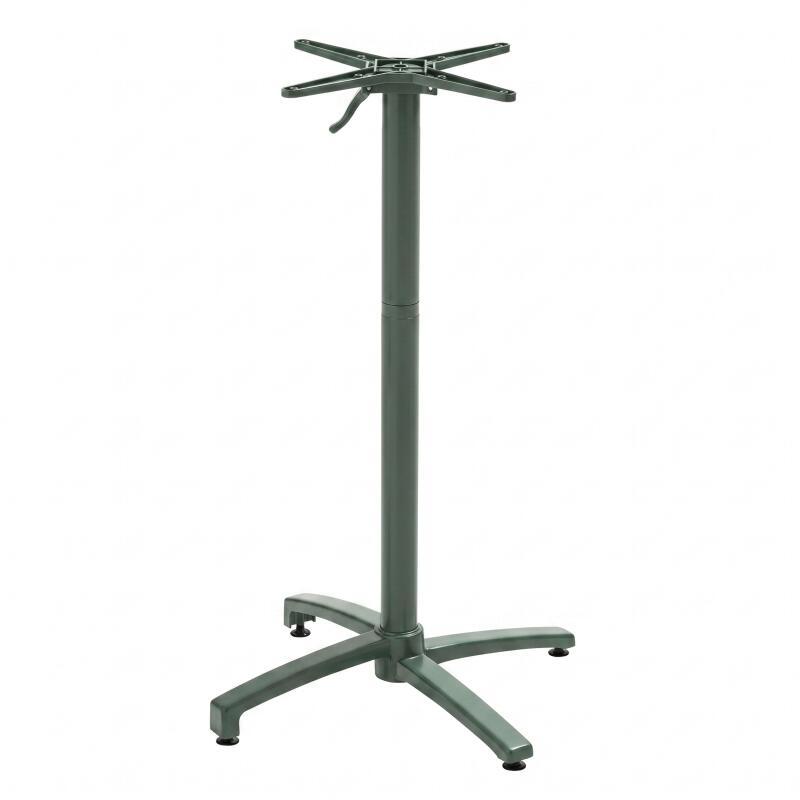 Pied avec système inclinable 108 cm en aluminium