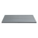 Plateau de table carré en aluminium 70x70 cm pour pied Klipo