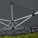 Tente pliante PRO 40MM 3x3m 300g/m² Gris