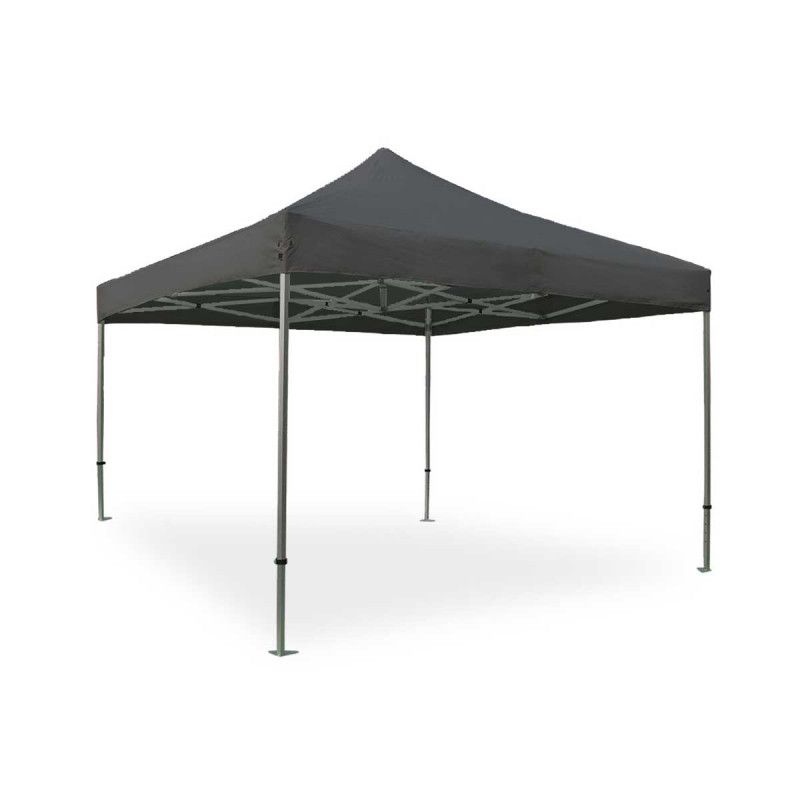 Tente pliante PRO 40MM 4x4m 300g/m² Gris Tente pliante PRO 40MM 4x4m 300g/m² Gris