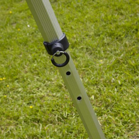 Tente pliante PRO 40MM 4x4m 300g/m² Gris