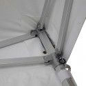 Tente pliante PRO+ 50MM 3x3m 520g/m² en alu blanc Tente pliante PRO+ 50MM 3x3m 520g/m² en alu blanc