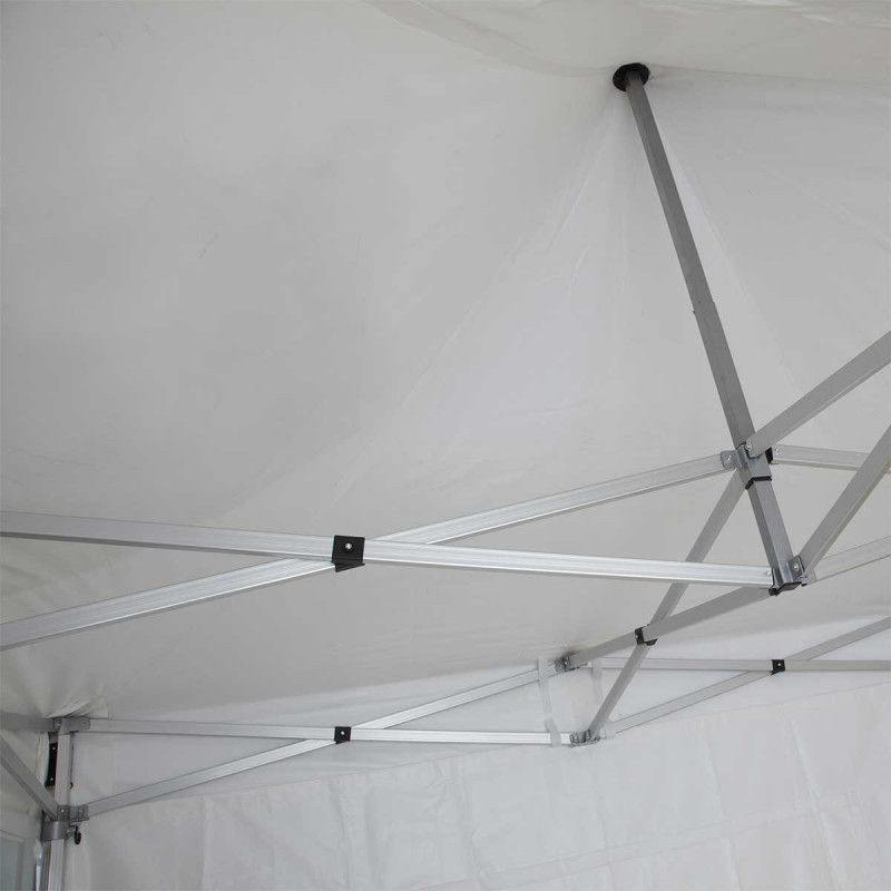 Tente pliante PRO+ 50MM 3x3m 520g/m² en alu blanc Tente pliante PRO+ 50MM 3x3m 520g/m² en alu blanc