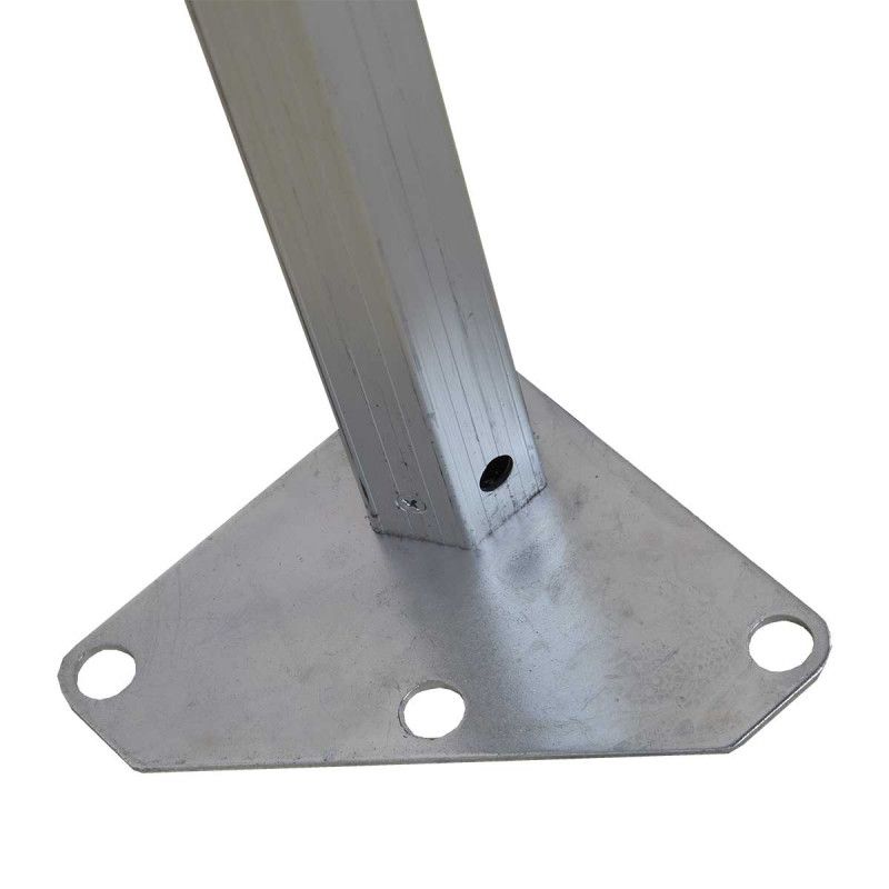 Tente pliante PRO+ 50MM 3x3m 520g/m² en alu blanc Tente pliante PRO+ 50MM 3x3m 520g/m² en alu blanc