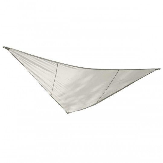 Voile d'ombrage triangulaire 3,6 m écru