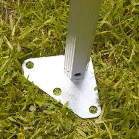 Tente pliante PRO 40MM 3x3m 300g/m² Rouge