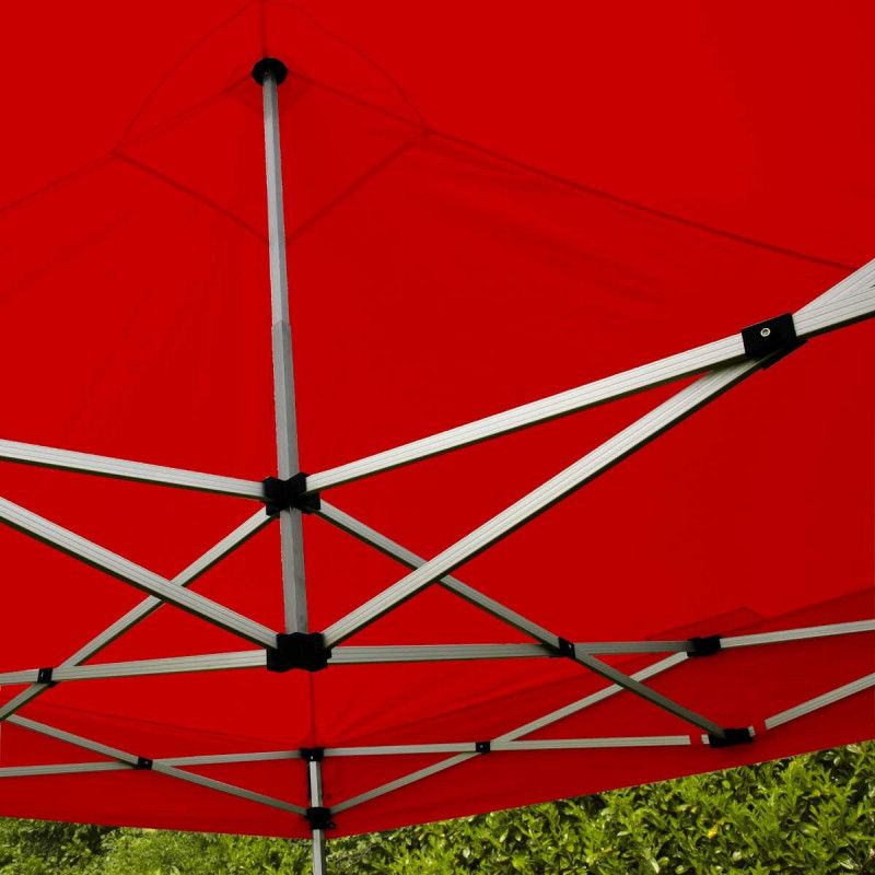 Tente pliante PRO 40MM 3x3m 300g/m² Rouge Tente pliante PRO 40MM 3x3m 300g/m² Rouge