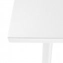 Zoom plateau Table terrasse metal blanc design mobilier CHR Zoom plateau Table terrasse metal blanc design mobilier CHR