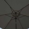 Parasol droit inclinable 3 m Parasol droit inclinable 3 m