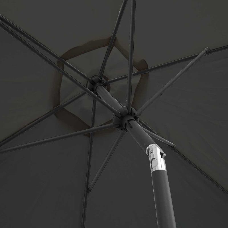 Parasol droit inclinable 3 m Parasol droit inclinable 3 m