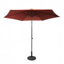 Parasol droit inclinable 3 m orange Parasol droit inclinable 3 m orange