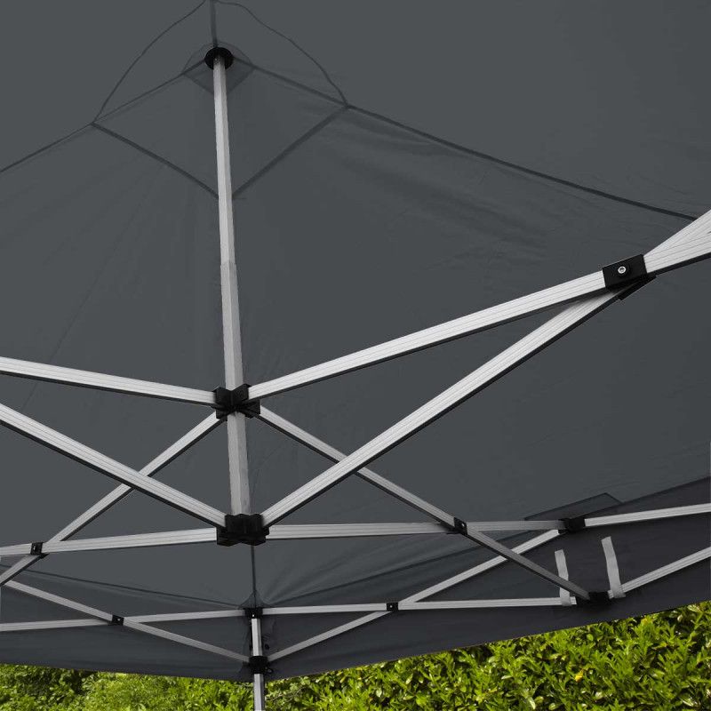 Tente pliante 3x3m grise et 4 poids de lestage 12Kg Tente pliante 3x3m grise et 4 poids de lestage 12Kg