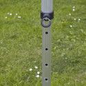 Tente pliante 3x3m grise et 4 poids de lestage 12Kg Tente pliante 3x3m grise et 4 poids de lestage 12Kg